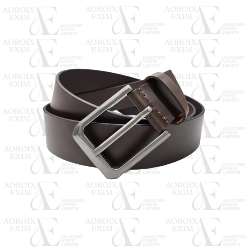 IP Nova Brown Leather Belt (AE02)